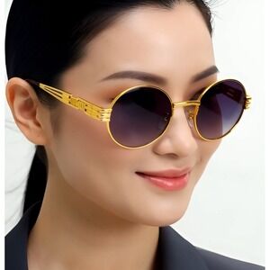 Aviator Sunglasses Fashion Retro Women Driving Pilot Shades Black Gradient UV400